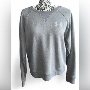 Under Armour Gray Crewneck Sweatshirt 🤍 (Size M)